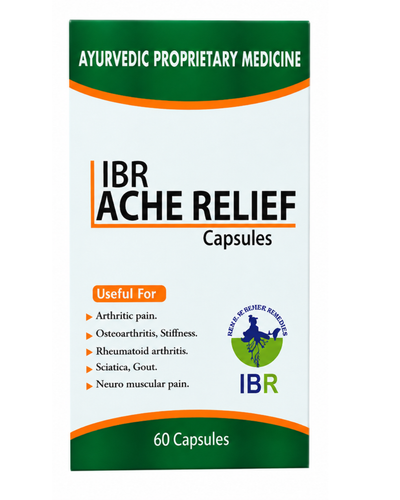 IBR Ache Relief Capsules – Ayurvedic Proprietary Medicine for Joint & Muscular Pain