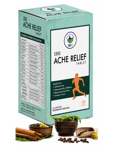 IBR Ache Relief Tablets – Ayurvedic Joint & Musculoskeletal Pain Support